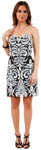 Main image of Short Fitted Beaded Short Shift Party Dress