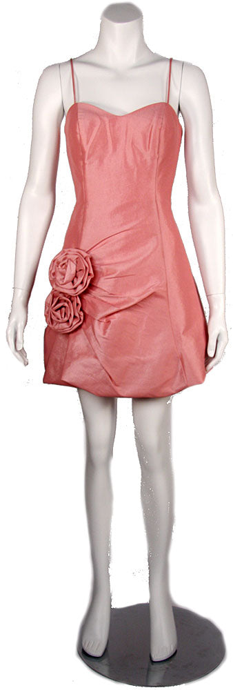 Main image of Twin Flowered Short Bubble Party Dress