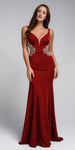 Main image of Sweetheart Neckline Fitted Sateen Prom Gown