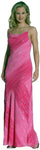 Main image of Cowl Neck Spaghetti Straps Sequined Ombre Formal Dress