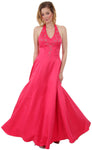 Main image of Beaded Halter-neck Prom Dress