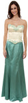 Main image of 2 Piece Strapless Form Fitting Formal Prom Dress