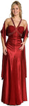Main image of V-strapped Beaded Long Formal Prom Dress