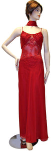Main image of Spaghetti Strapped Rouched Beaded Dress