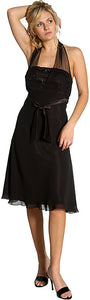 Main image of Halter Sheer Neck Short Formal Party Dress