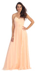 Main image of Strapless Crossed Bodice Wrap Skirt Formal Bridesmaid Dress